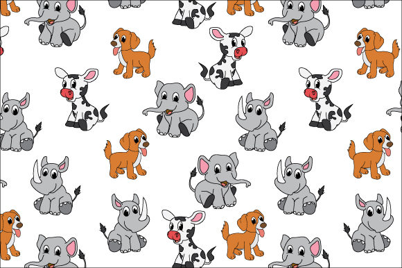 How to Integrate an Animal Cartoon Seamless Pattern into Your Creative Workflow