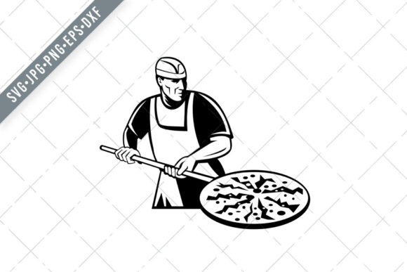 Retro Pizza Peel Art for Modern DIY Projects