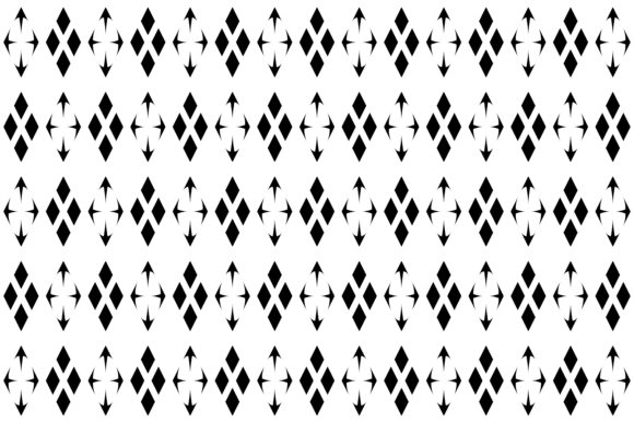 Seamless of Rhombus and Arrows Pattern