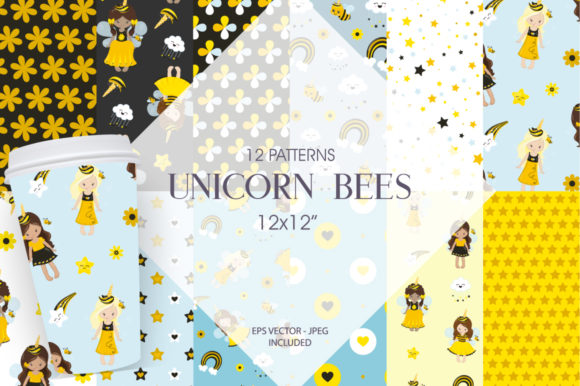 Unicorn Bees: Creative Ideas for Projects and Branding