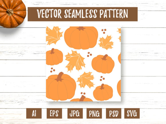 Using a Yellow Maple Leaves and Pumpkin Pattern for Brand Identity and Seasonal Campaigns